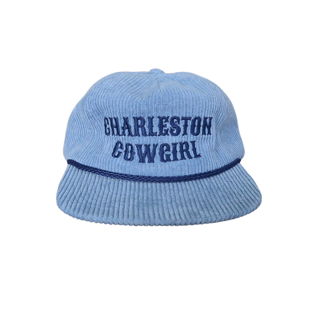 Charleston Cowgirl Corduroy Hat - Floppy Denim