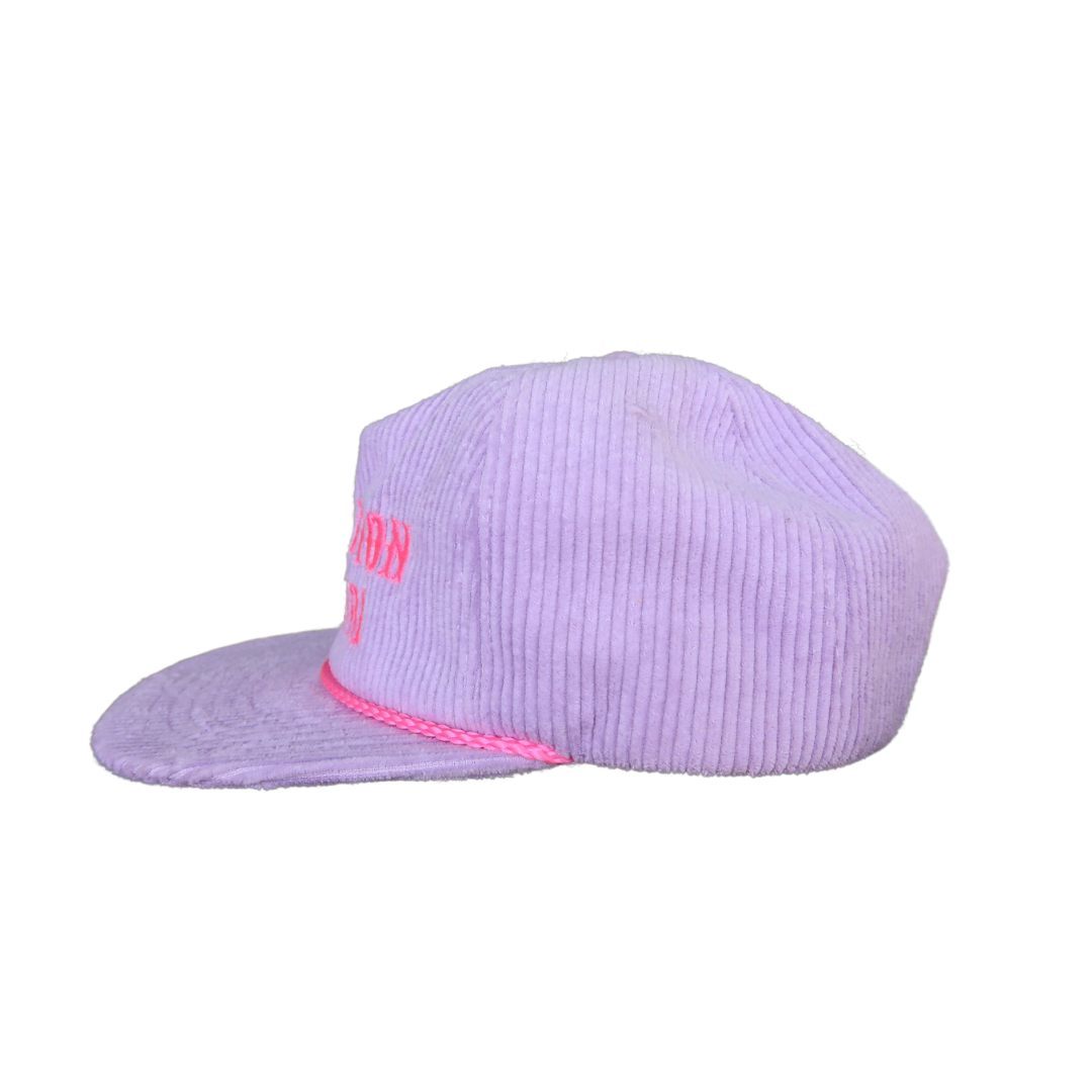 Charleston Cowgirl Corduroy Hat - Floppy Lilac