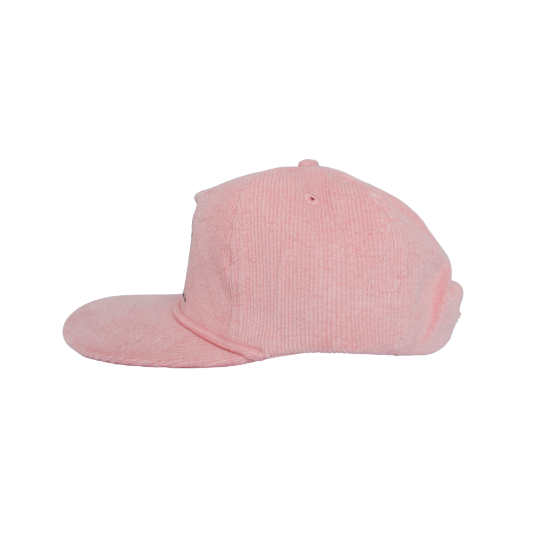 Boots & Bikinis Hat - Structured Strawberry