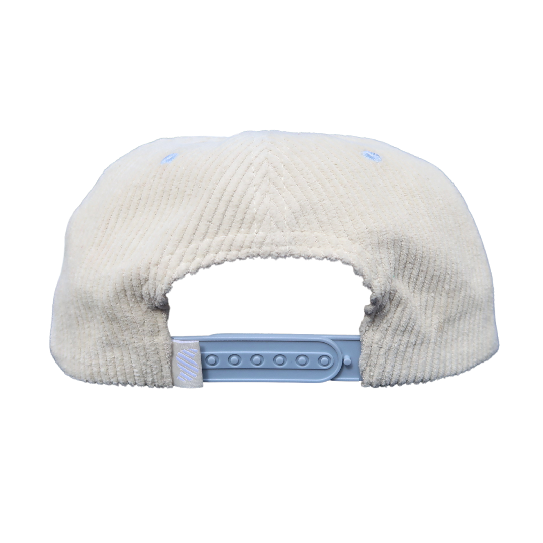 Charleston Cowgirl Corduroy Hat - Floppy Baby Blue