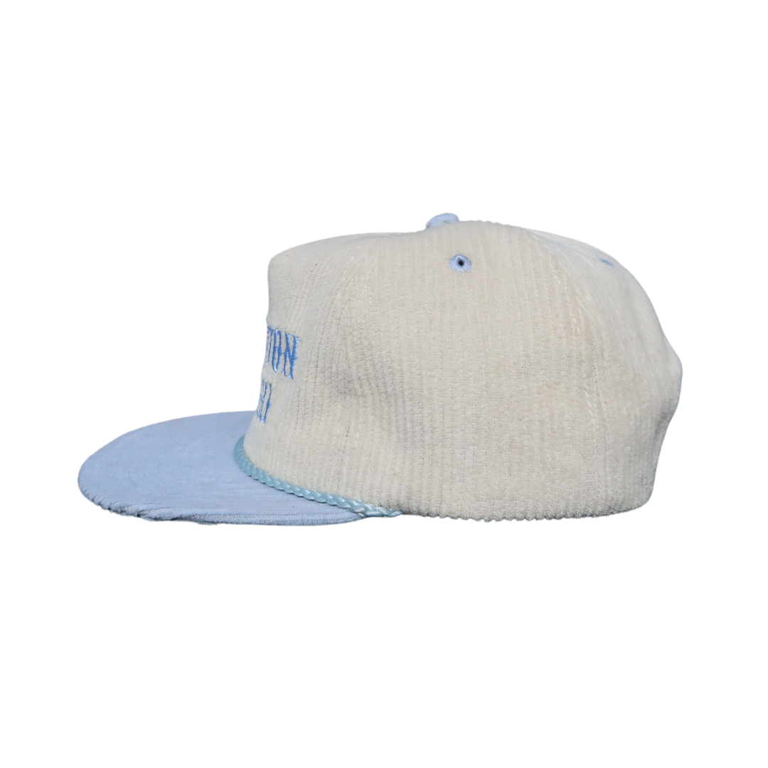 Charleston Cowgirl Corduroy Hat - Floppy Baby Blue