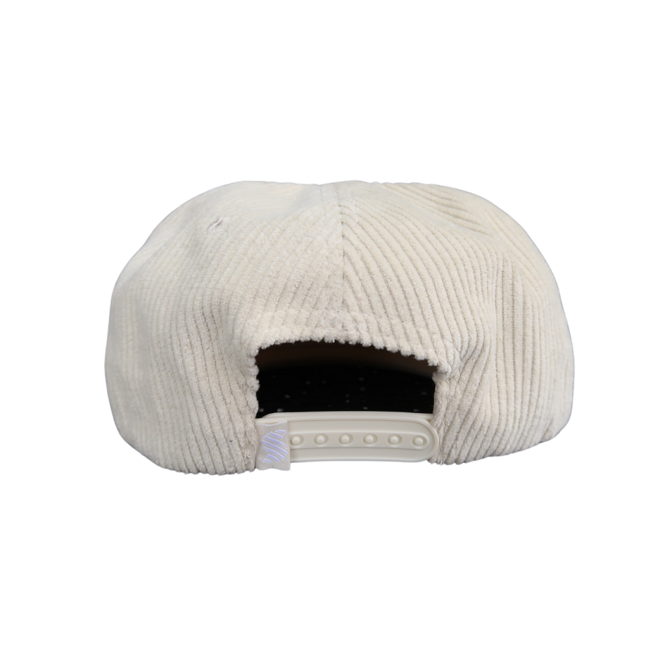 Charleston Cowgirl Corduroy Hat - Floppy Cream