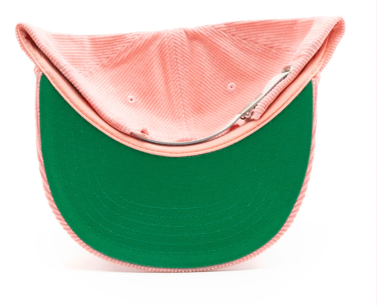Boots & Bikinis Hat - Structured Strawberry